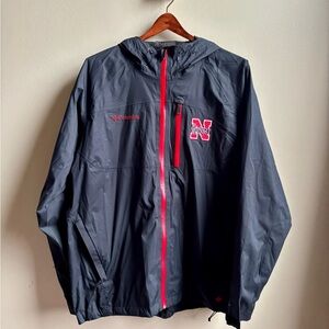 Men’s Columbia Nebraska huskers jacket large